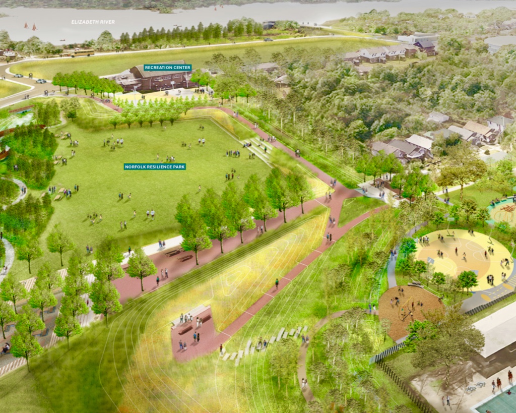 Norfolk Neighborhood Breaks Ground on Sea Level Rise Diversion&nbsp;Project